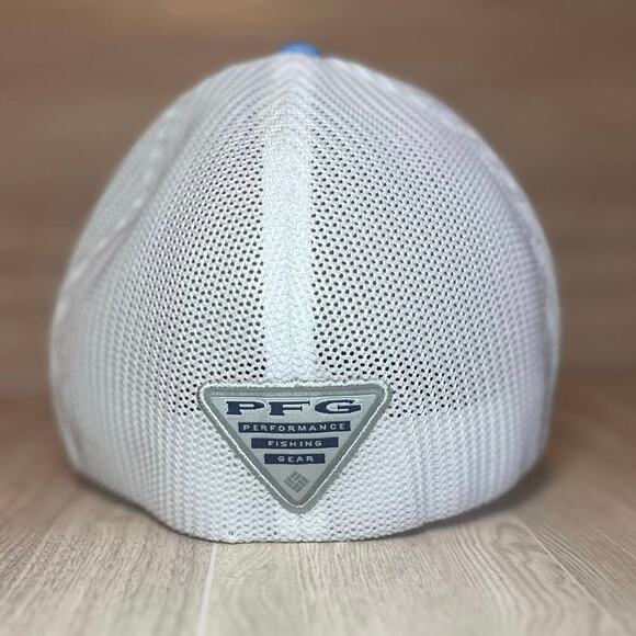Columbia Blue and White Mesh Cap - Picture 5 of 7
